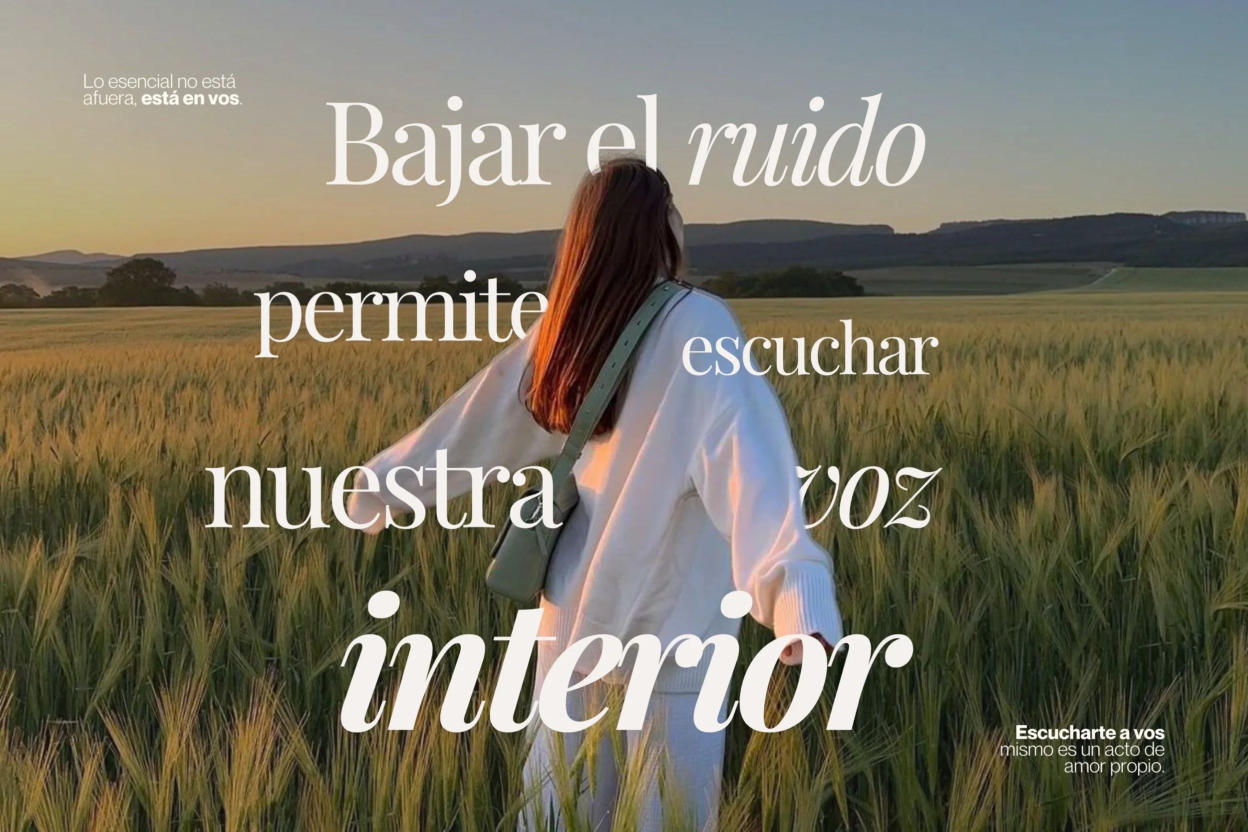 A veces la vida se llena de ruido 