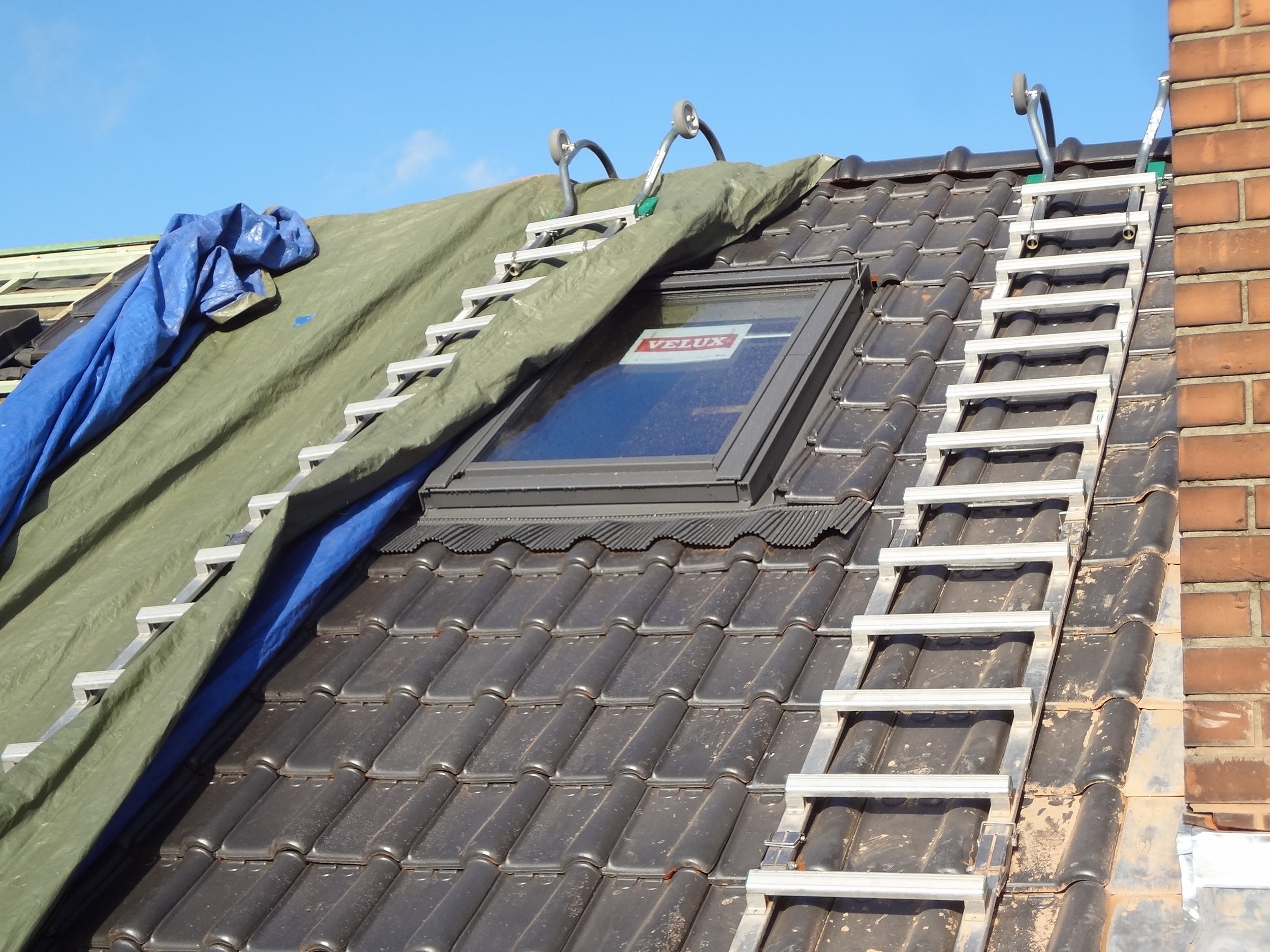 Nouvelle toiture inclinée