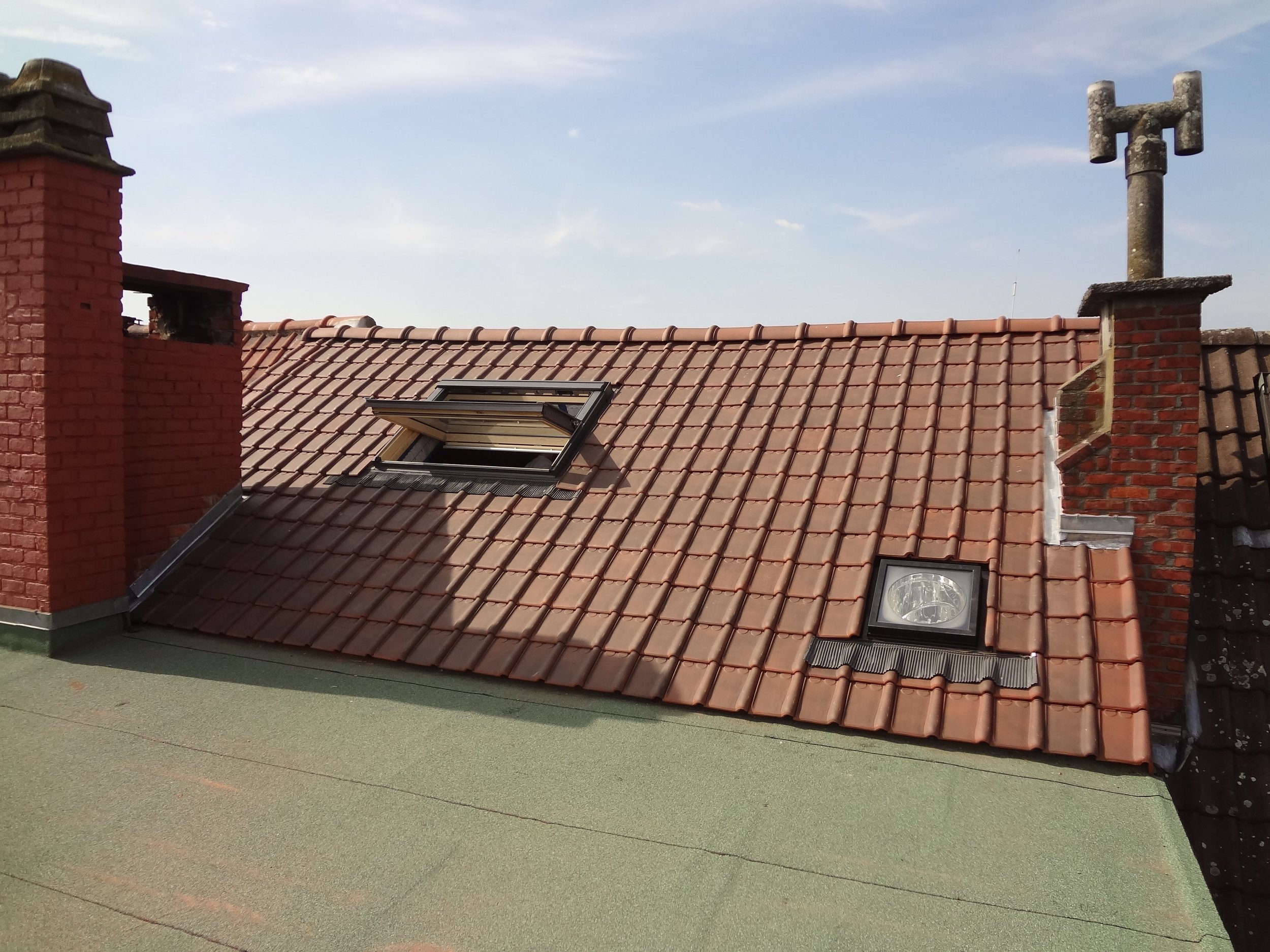 Avenue Latérale: réfection du toit 