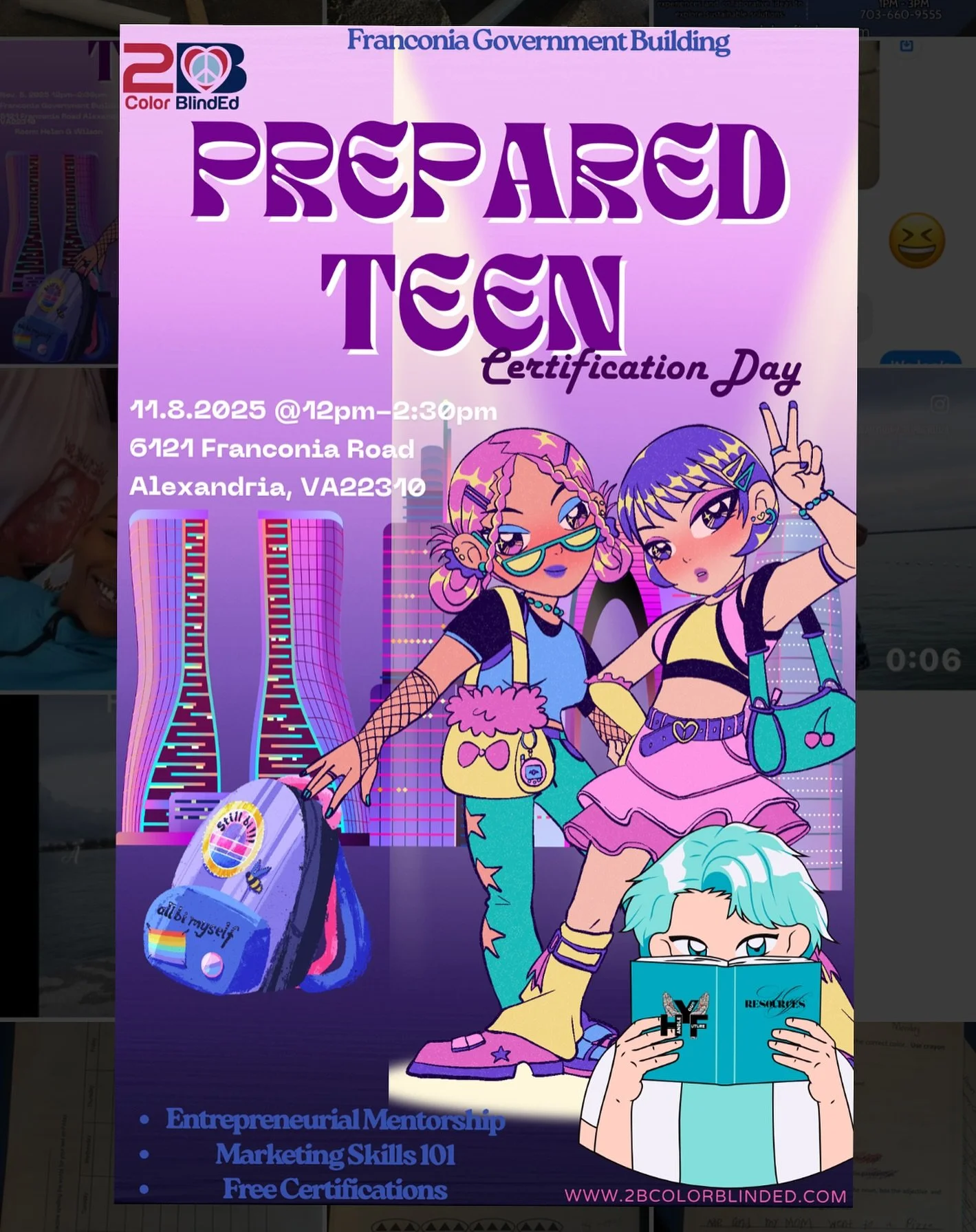 🚀 PREPARED TEEN EVENT ALERT 🚀
We’re investing in the next generation of leaders! 💡✨ Join us at our upcoming Prepared Teen Event where teens will gain the tools to step confidently into the future.
🎓 What’s included (and it’s F