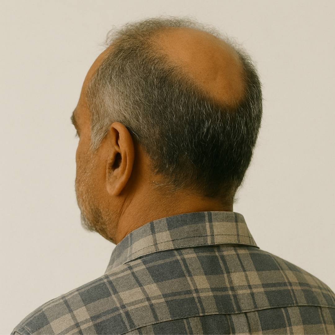 Man with Moyamoya disease and syndrome