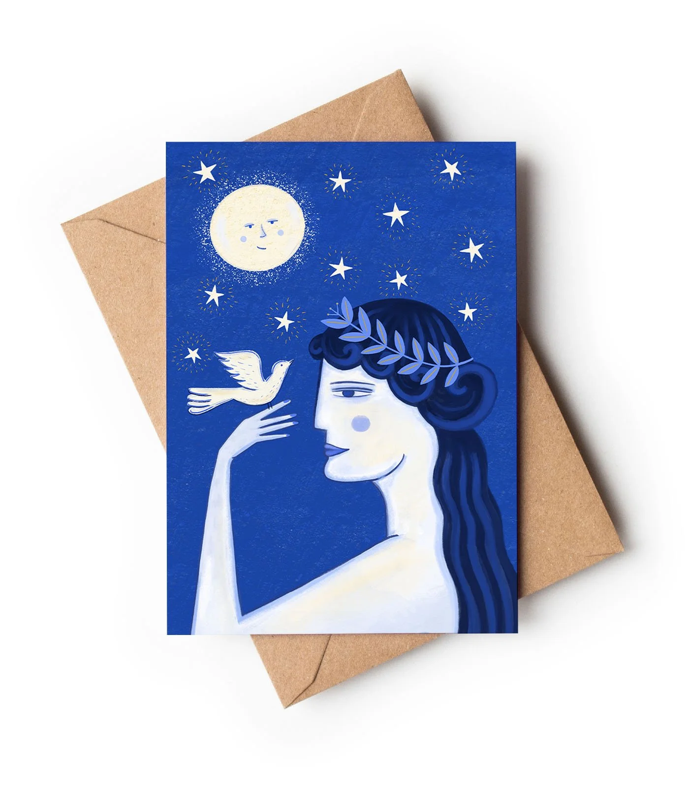 Greek Goddess / A6 Greetings Card