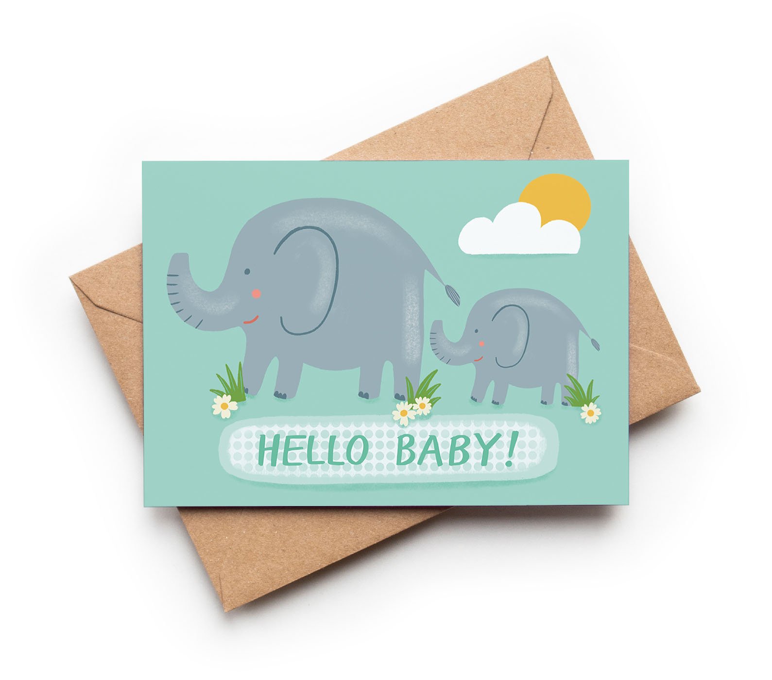 Hello Baby / A6 Card