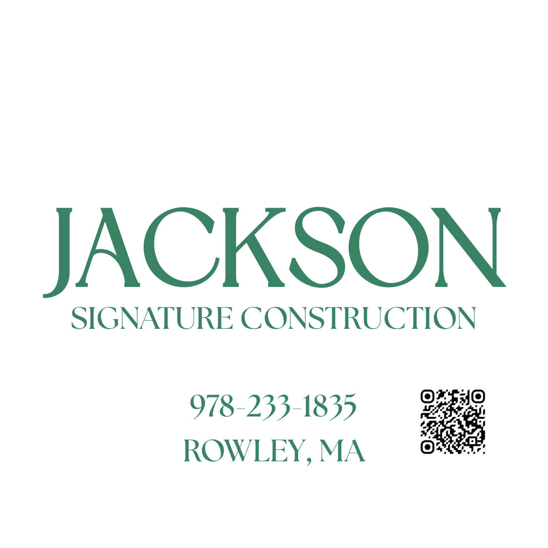 Jackson Signature Construction