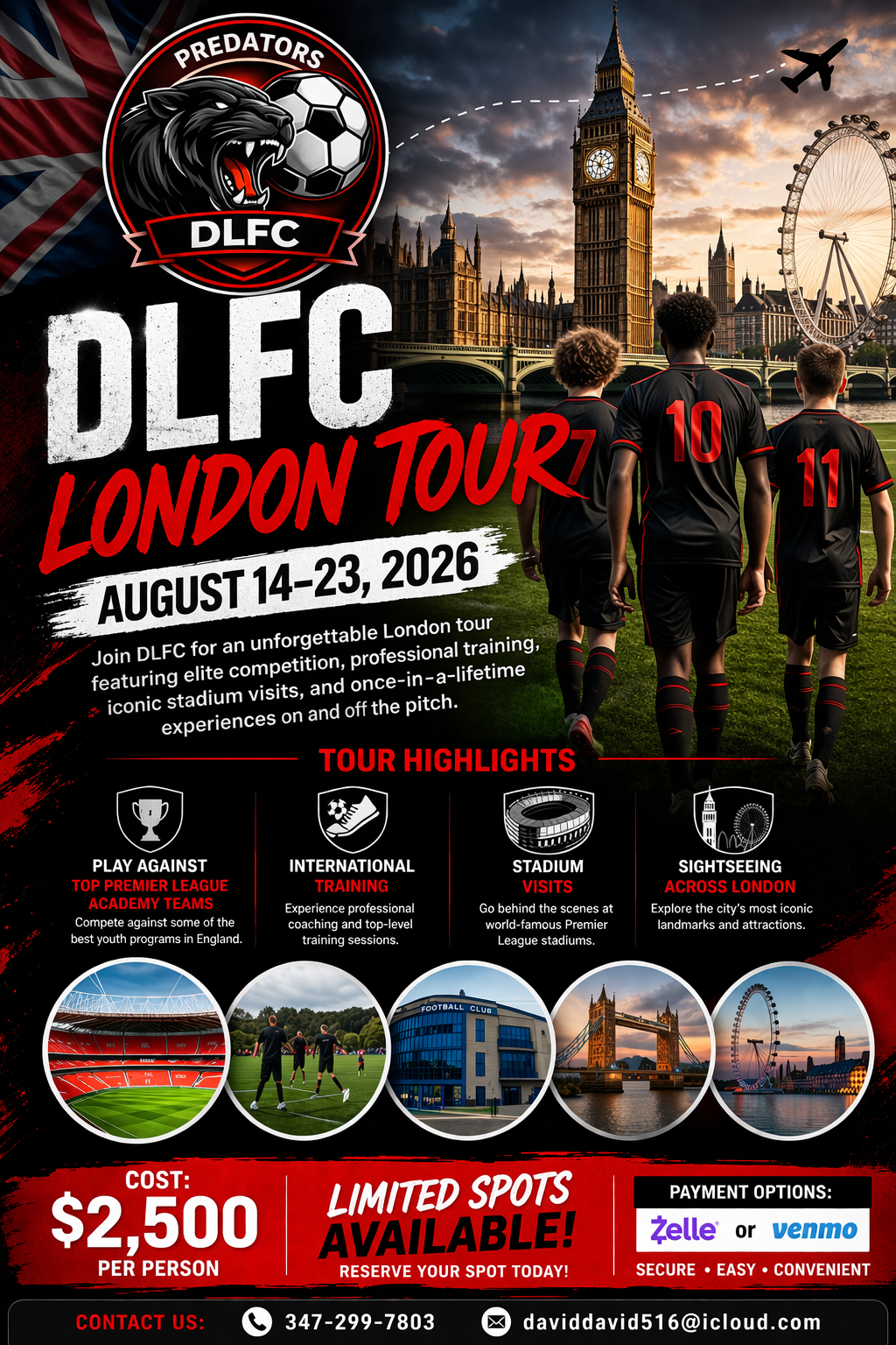 DLFC LONDON TOUR