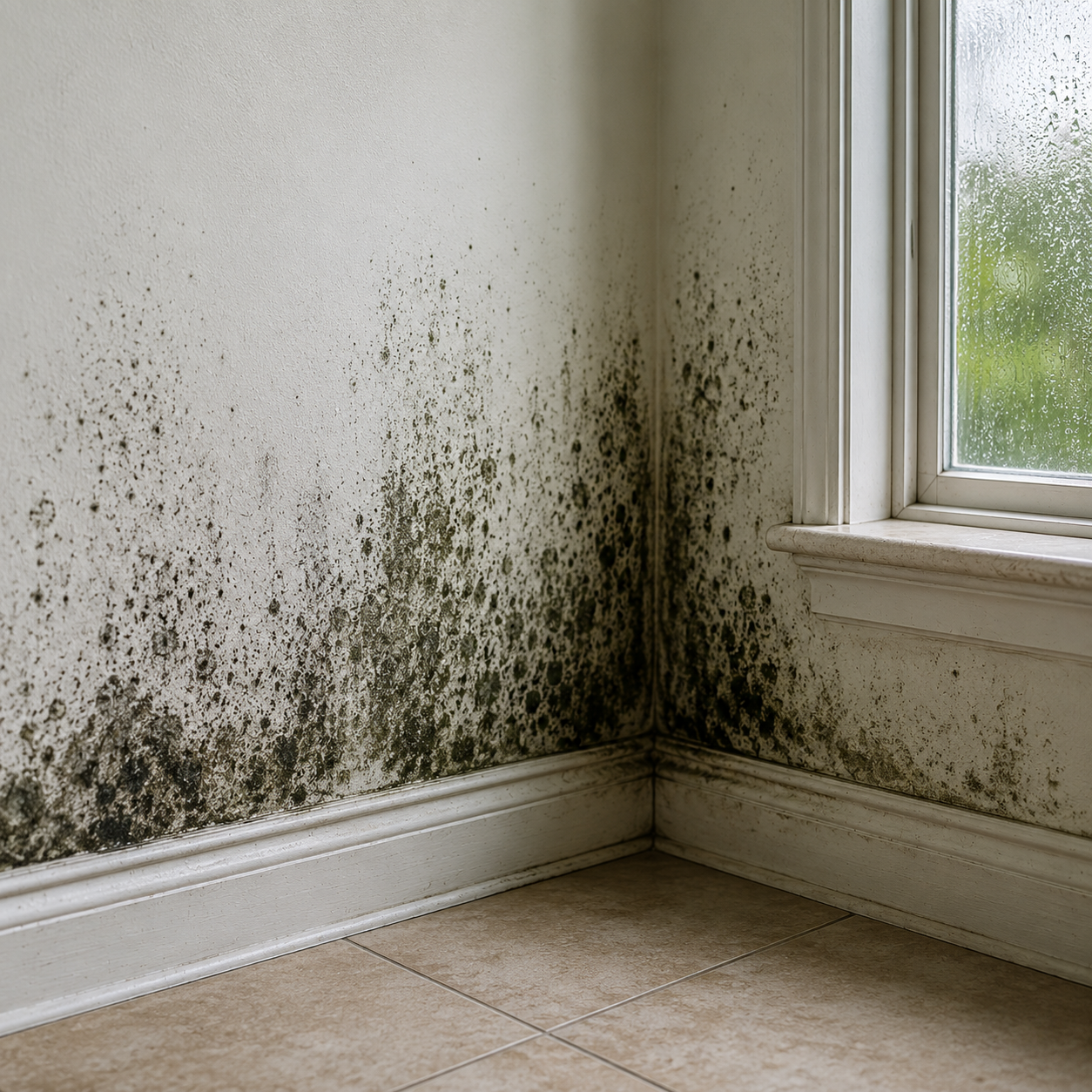 Why Mildew Keeps Growing on Your Painted Walls