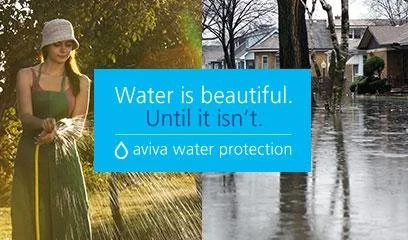 Overland Water Protection now available from Aviva Insurance