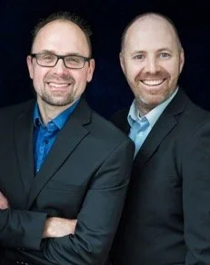 Headshots of Managing Partners Owen and Derek of Dorchester Insurance