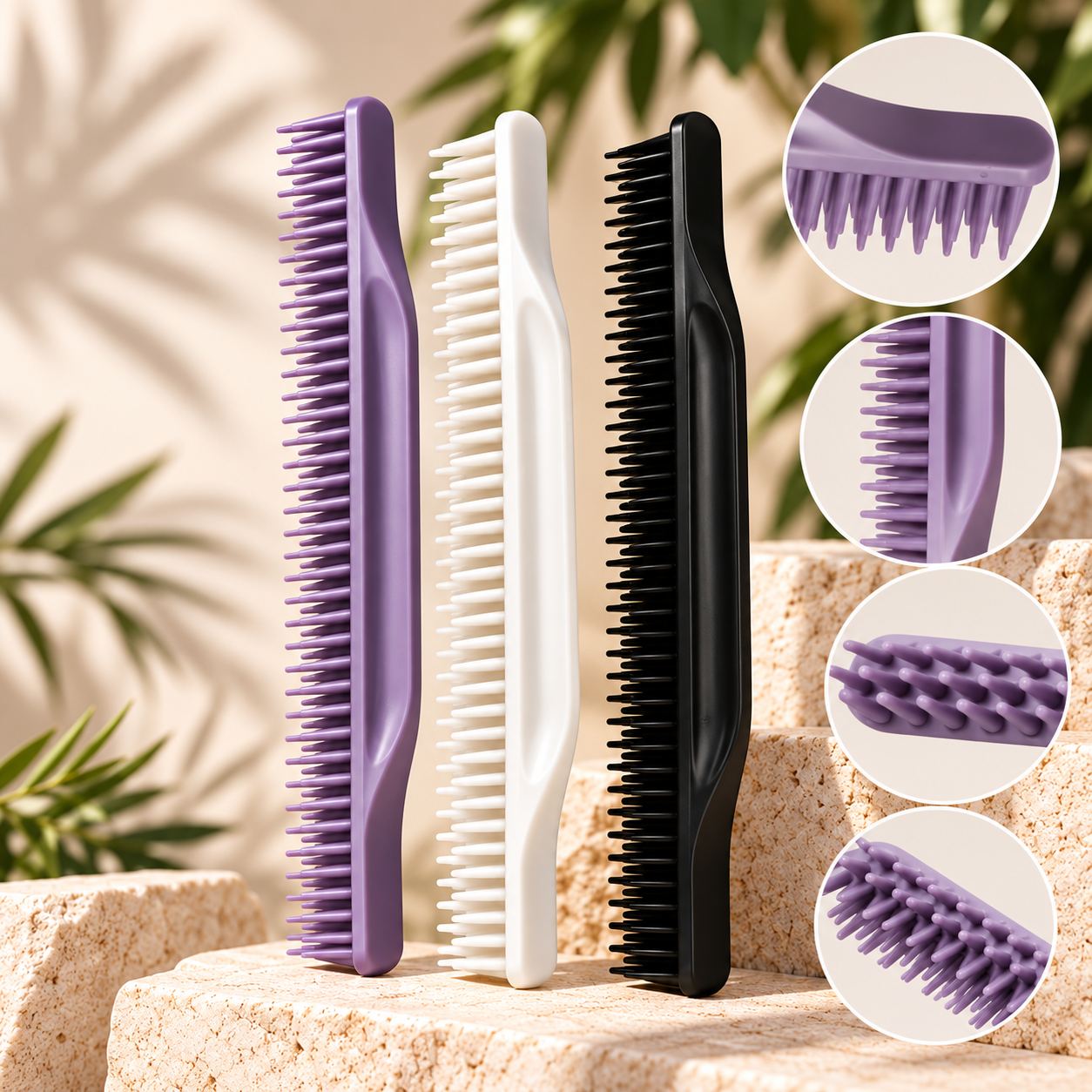 Triple Row Styling Comb