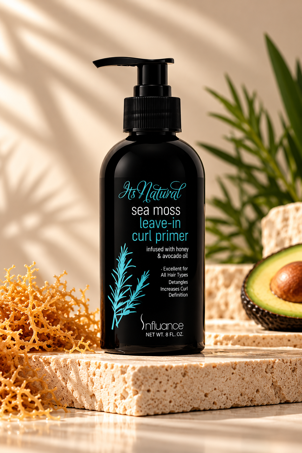Influance It’s Natural Sea Moss Leave-In Curl Primer