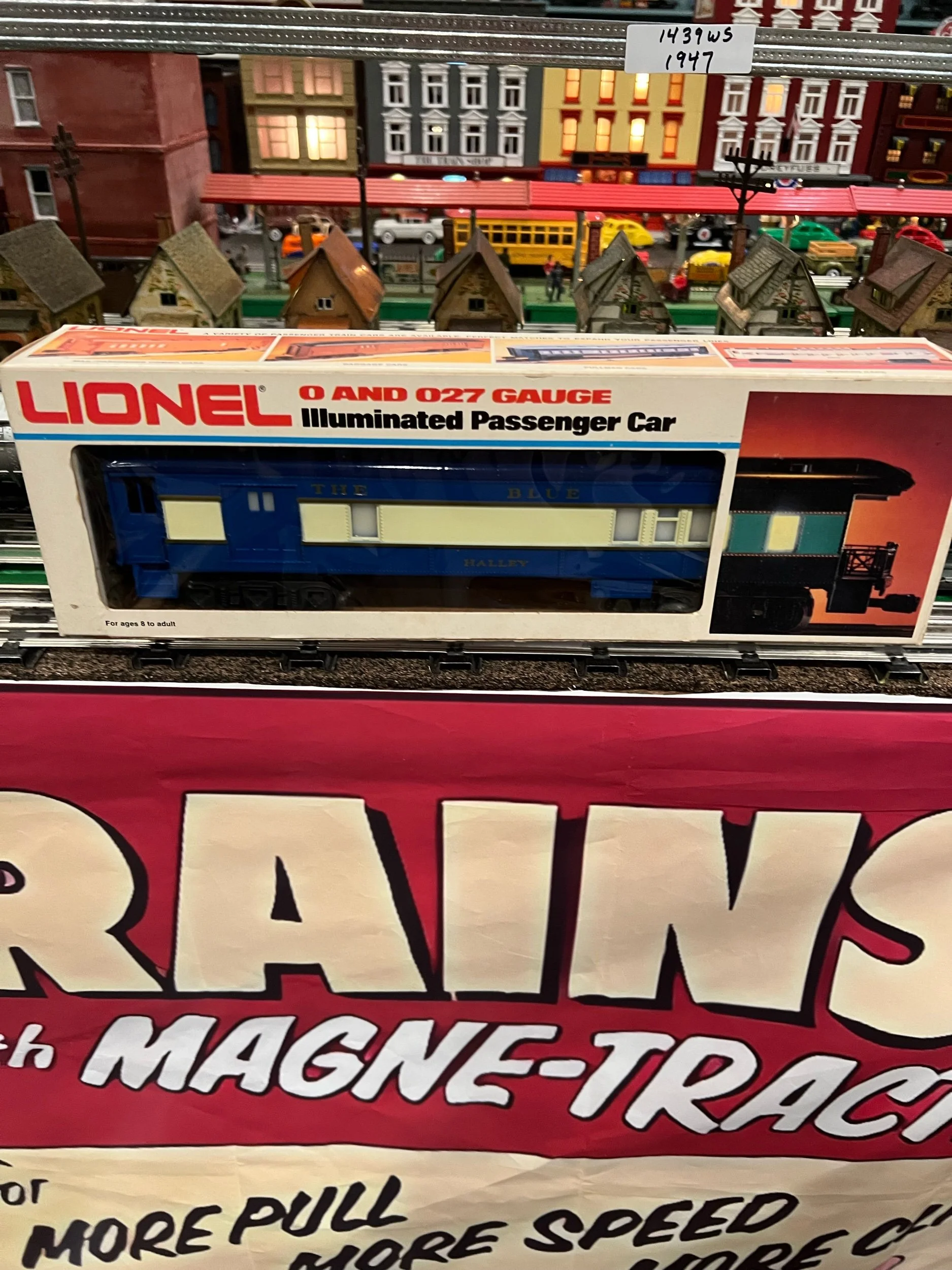 Lionel 6-9537 Blue Comet Combo Passenger Car, O gauge