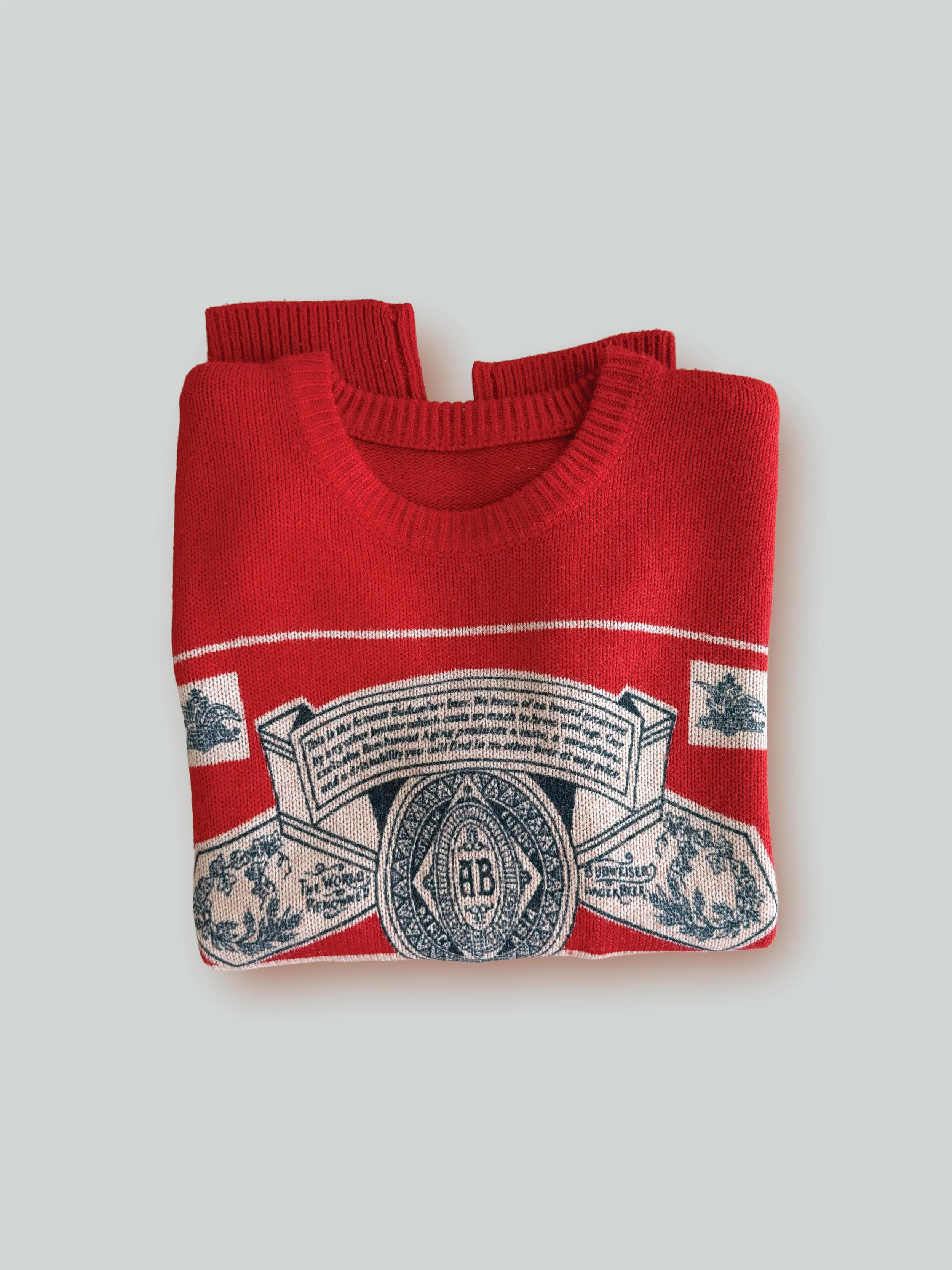 VINTAGE 80'S BUDWEISER SWEATER