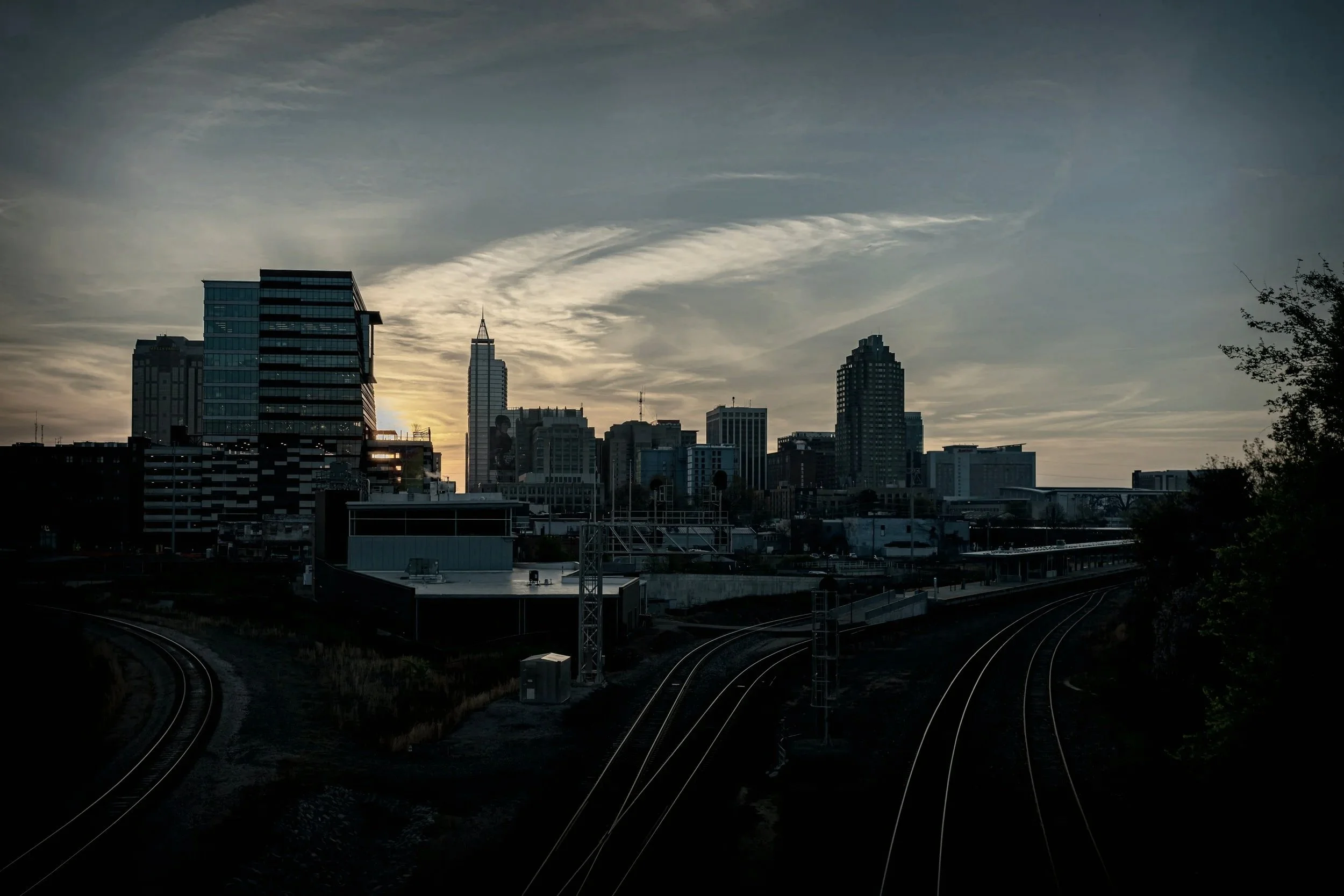Raleigh NC skyline – wealth management for high net worth families