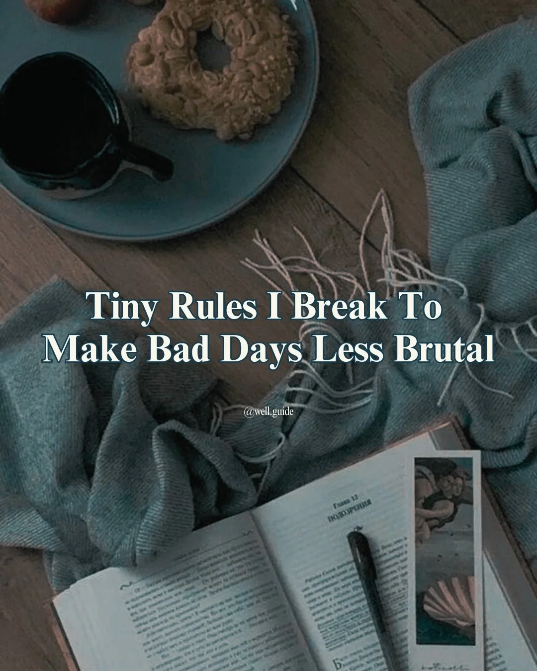 You probably need to unlearn a few things &hellip;

A lot of our &ldquo;learned rules&rdquo; for handling bad days come from toxic productivity: keep pushing, don&rsquo;t slow down, don&rsquo;t burden anyone, earn your rest later. They might have hel