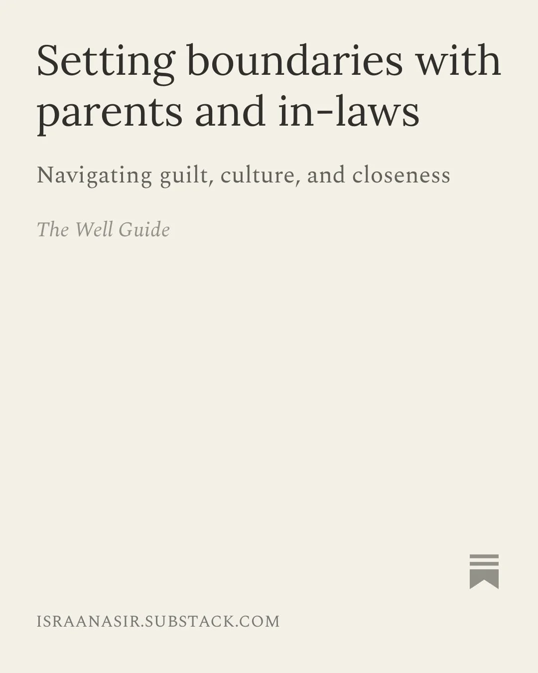 Estrangement: is it good or bad? There is no one answer to that - there are so many reasons why someone might choose that path in their family. Sometimes it&rsquo;s justified, sometimes it&rsquo;s an over-correction, sometimes it&rsquo;s necessary, s