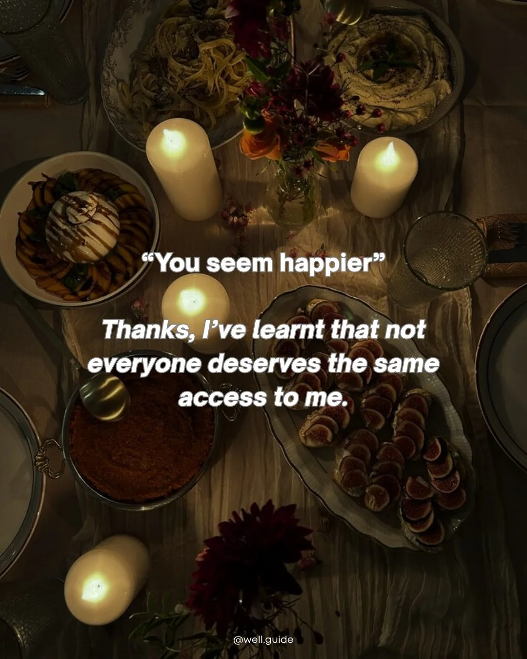 What will make you happy? 
.
.
#holidaytravel #holidayboundaries #familyboundaries #wellguide #positiveaffirmations