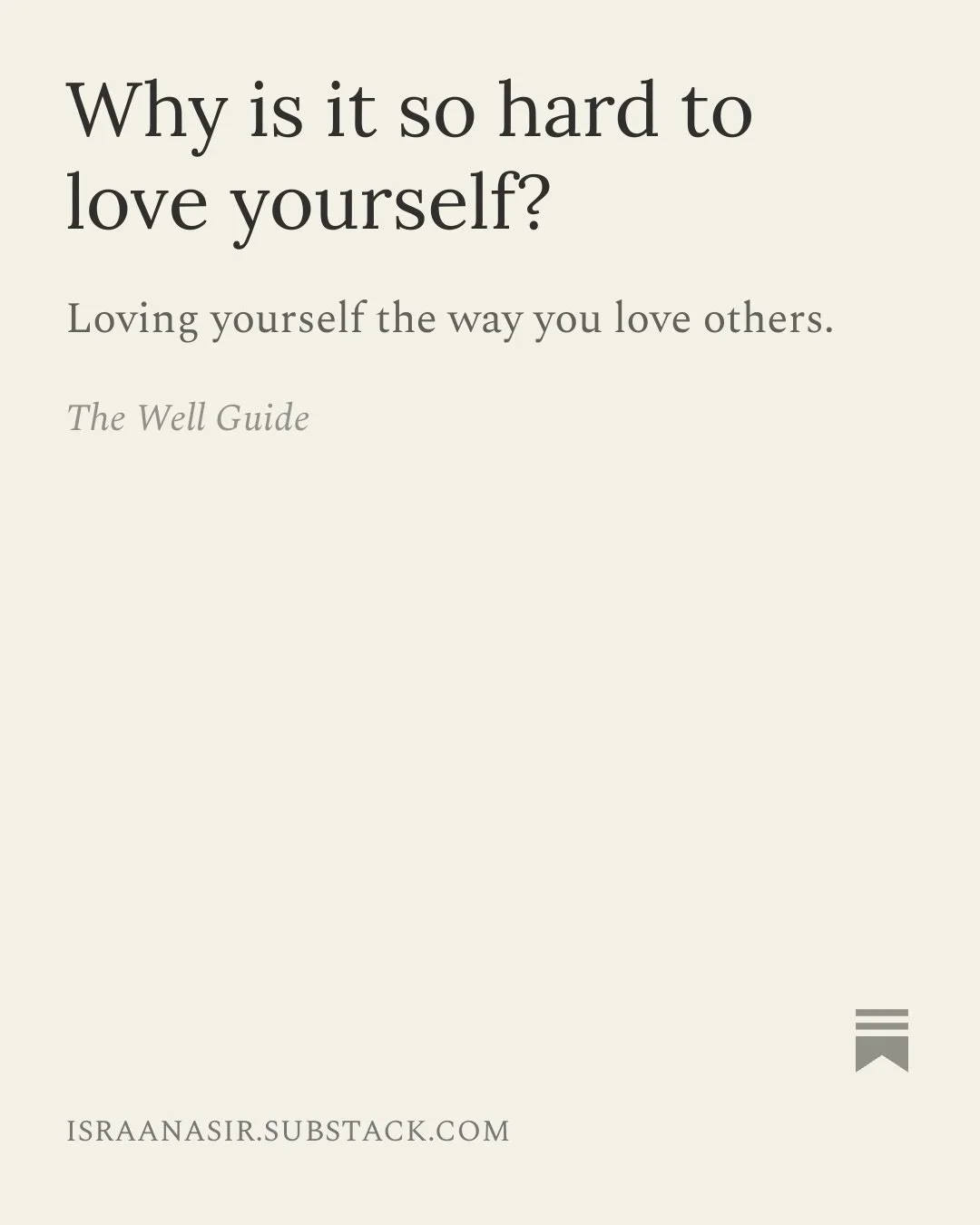 Valentine&rsquo;s Day marketing is so heavily focused on romantic love, it can make you forget that self love even exists or matters. Let this be a reminder that your longest and deepest relationship is the one you have with yourself 💞

Comment &ldq