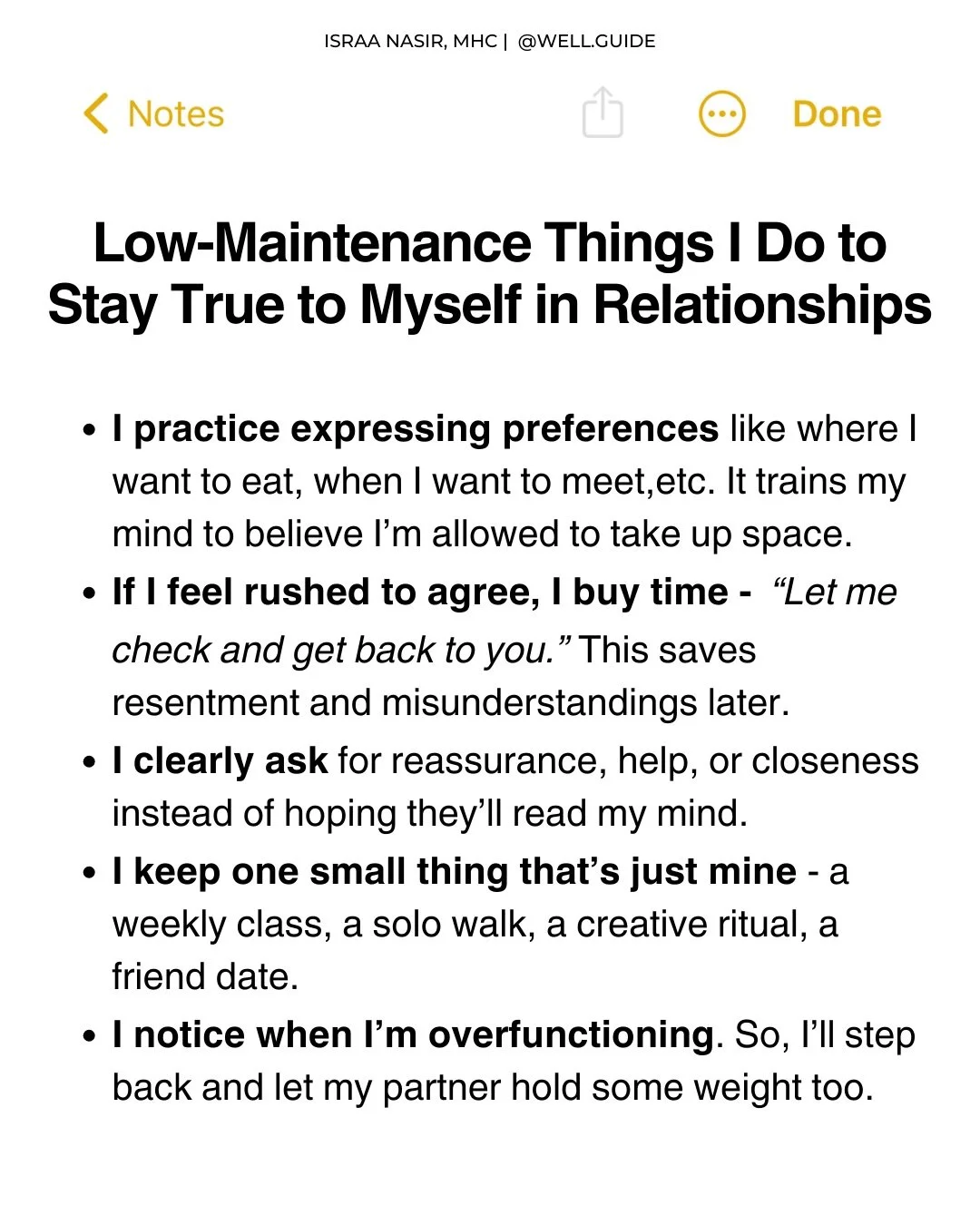Some people call it &ldquo;being easy to love&rdquo; when it really means being smaller so nothing would get complicated. 

But real intimacy isn&rsquo;t a merger. It&rsquo;s two full selves choosing a shared middle. The &ldquo;us&rdquo; should feel 