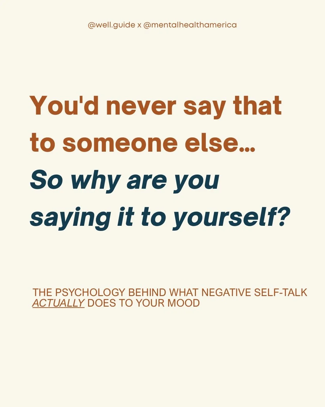When things go wrong, your brain defaults to negativity bias: a survival reflex that makes negative experiences hit harder and stick longer than positive ones. That inner voice that says you&rsquo;re not enough, you messed up, you should&rsquo;ve don