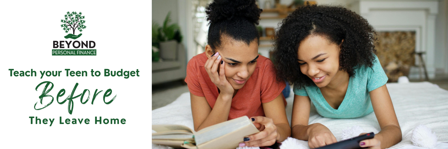 Two Teen Girls Sitting Side By Side, Studying