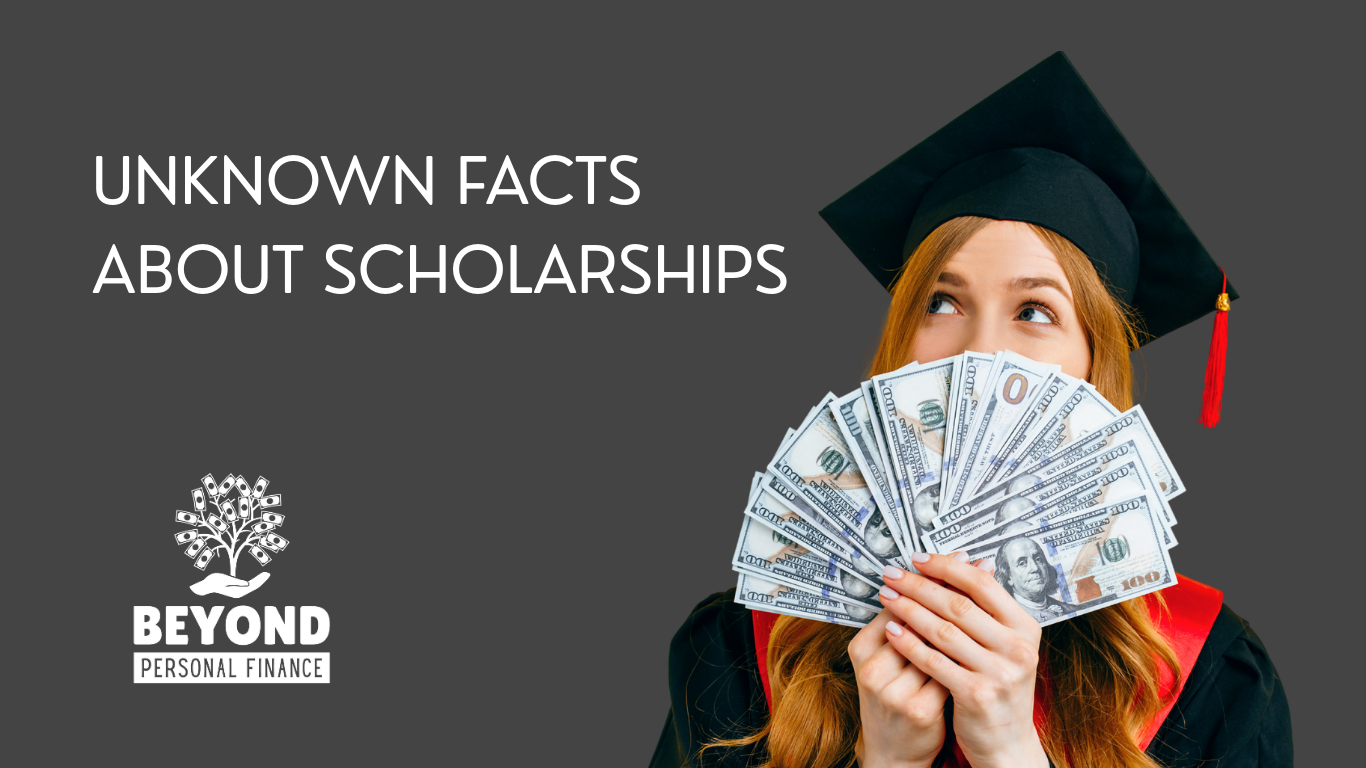 Unknown Facts About Scholarships Graphic