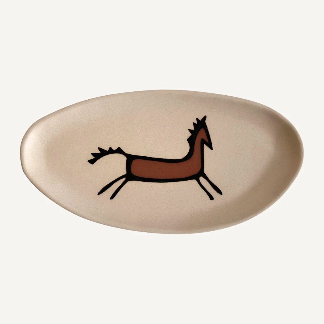 Ceramic "Horseplay" Catchall Dish | $50