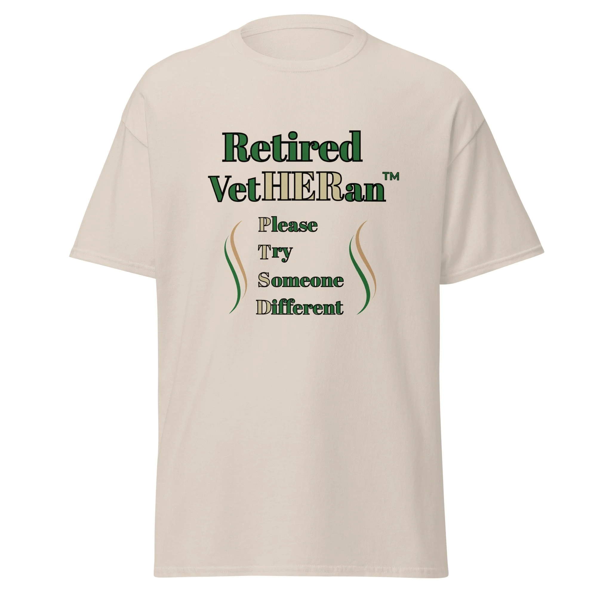 Retired PTSD Unisex classic tee