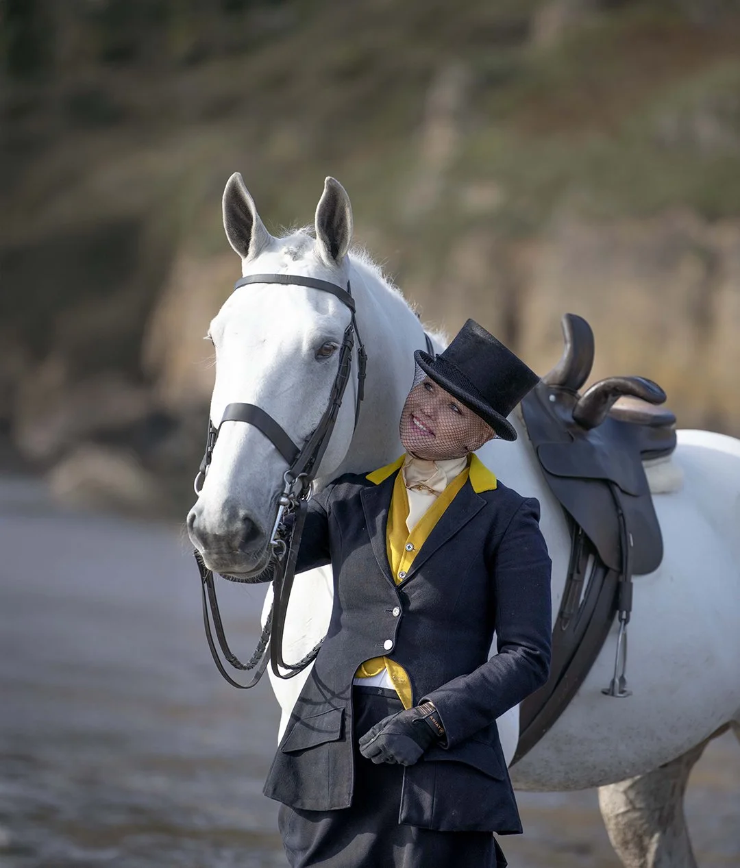 Jan Webb Equine Photography Beach Dressage Smile.jpg