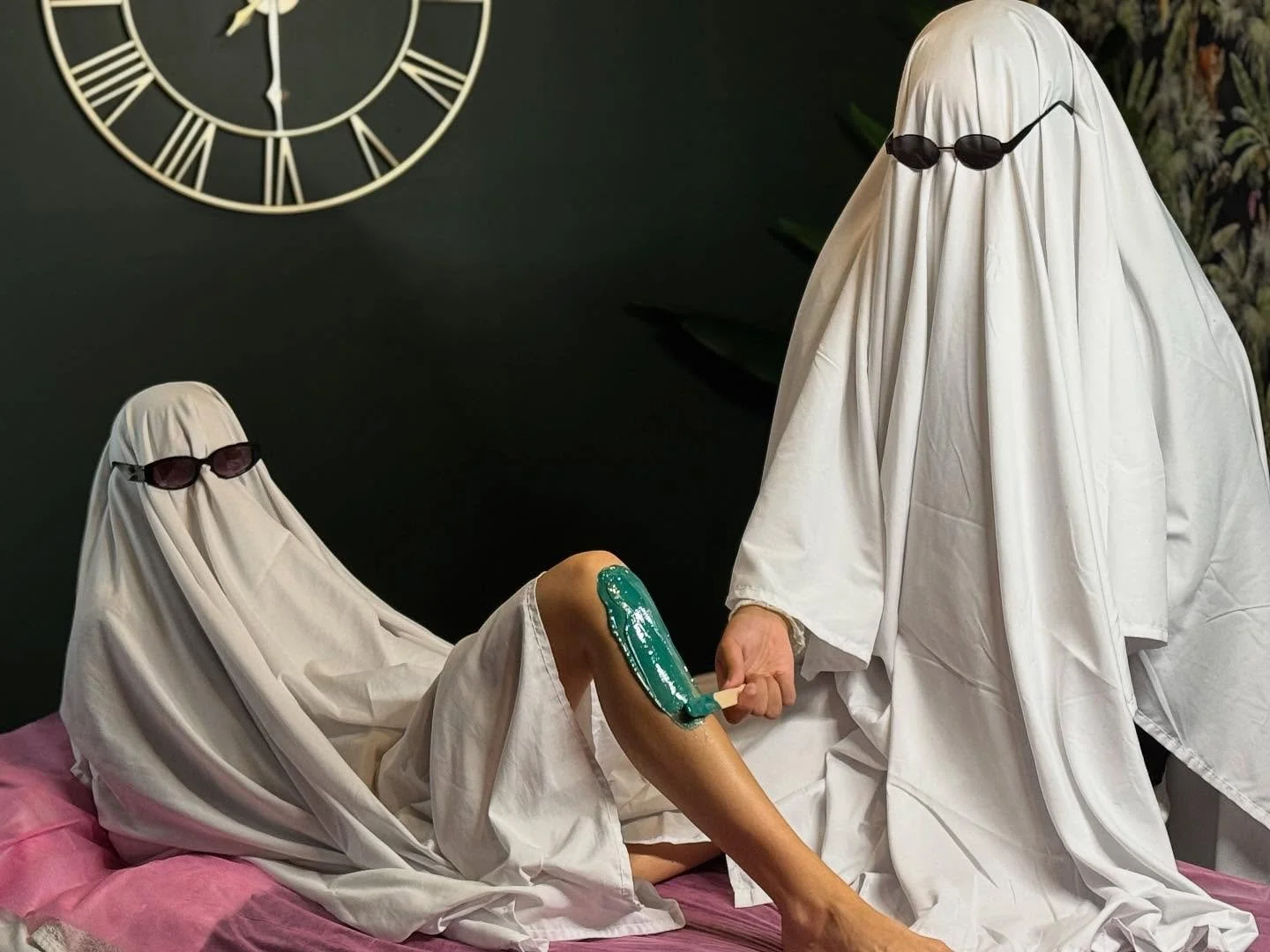 Don&rsquo;t let the ghosts catch ya with hair on your legs 🤪 Let us handle that 👏🏼 

Book online via the vagaro link in our bio, call 704-610-2057, or shoot us a message to book!