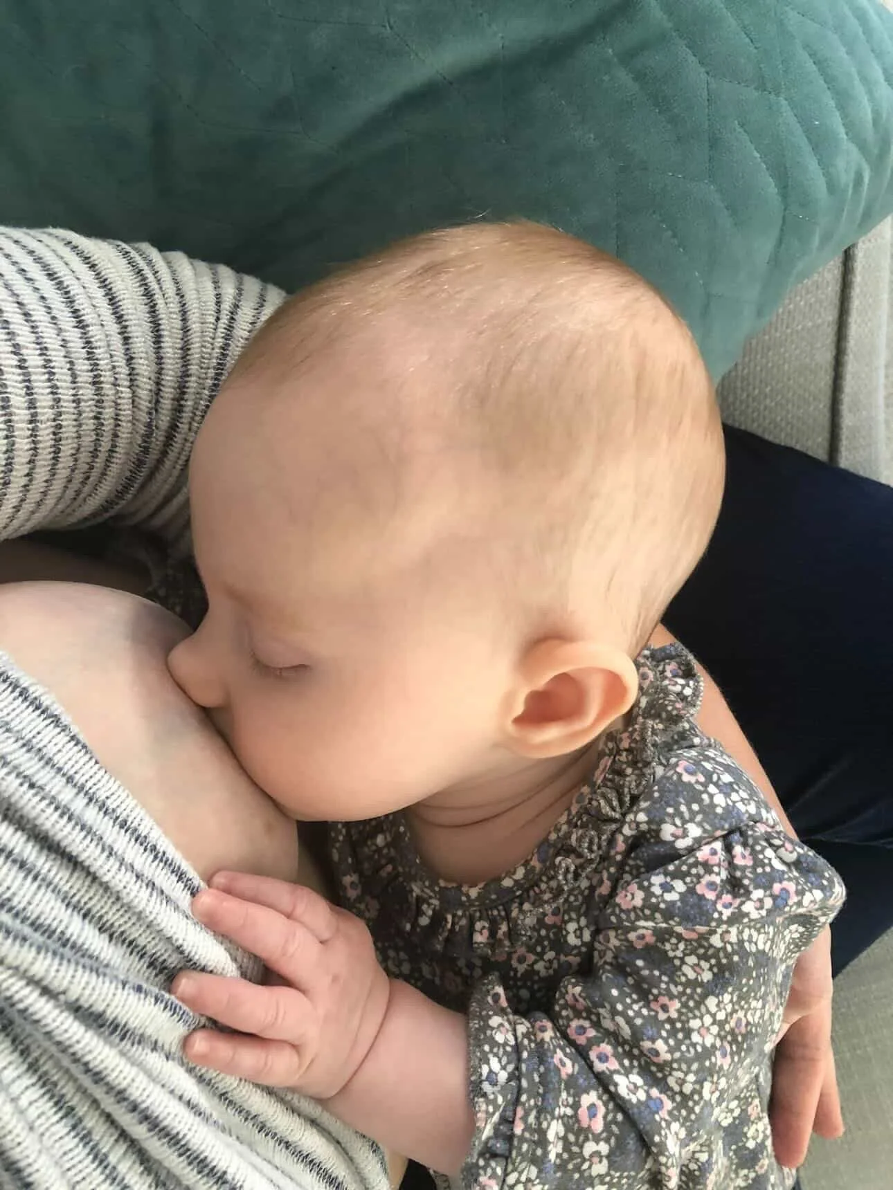 Baby breastfeeding at breast - lactation support and breastfeeding guidance IBCLC Nurtured With Joy Bath Wiltshire