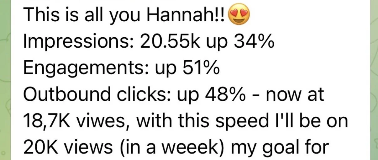 pinterest manager course testimonial