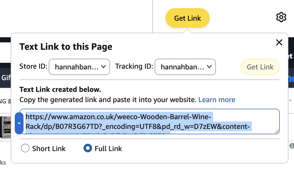 how to put amazon affiliate links on pinterest