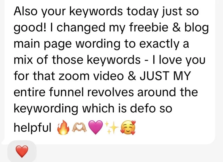 pinterest manager course testimonial