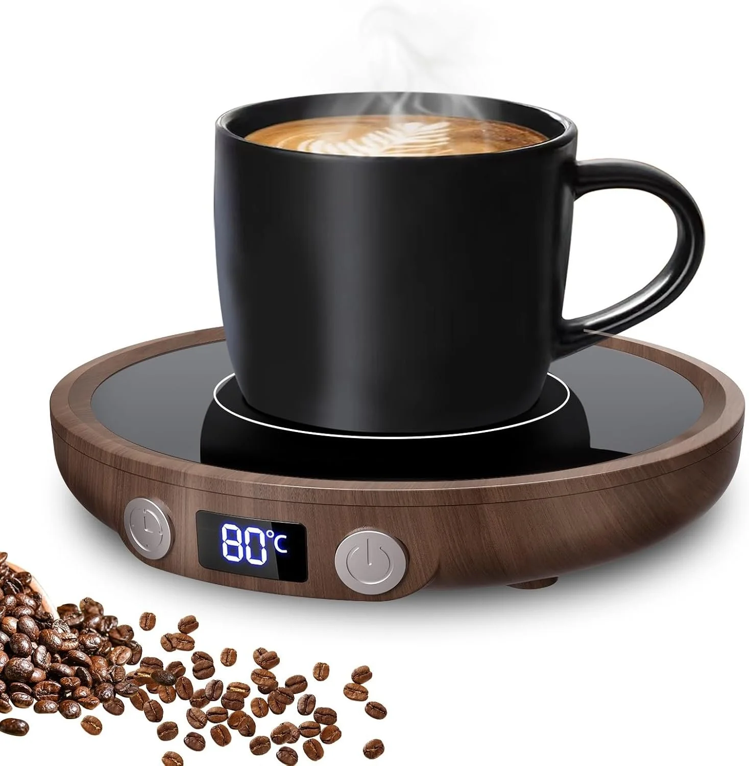 cosy desk mug warmer for 'My Cosy Home Office Setup - Aesthetic Desk Finds for the Work From Home Girlie'