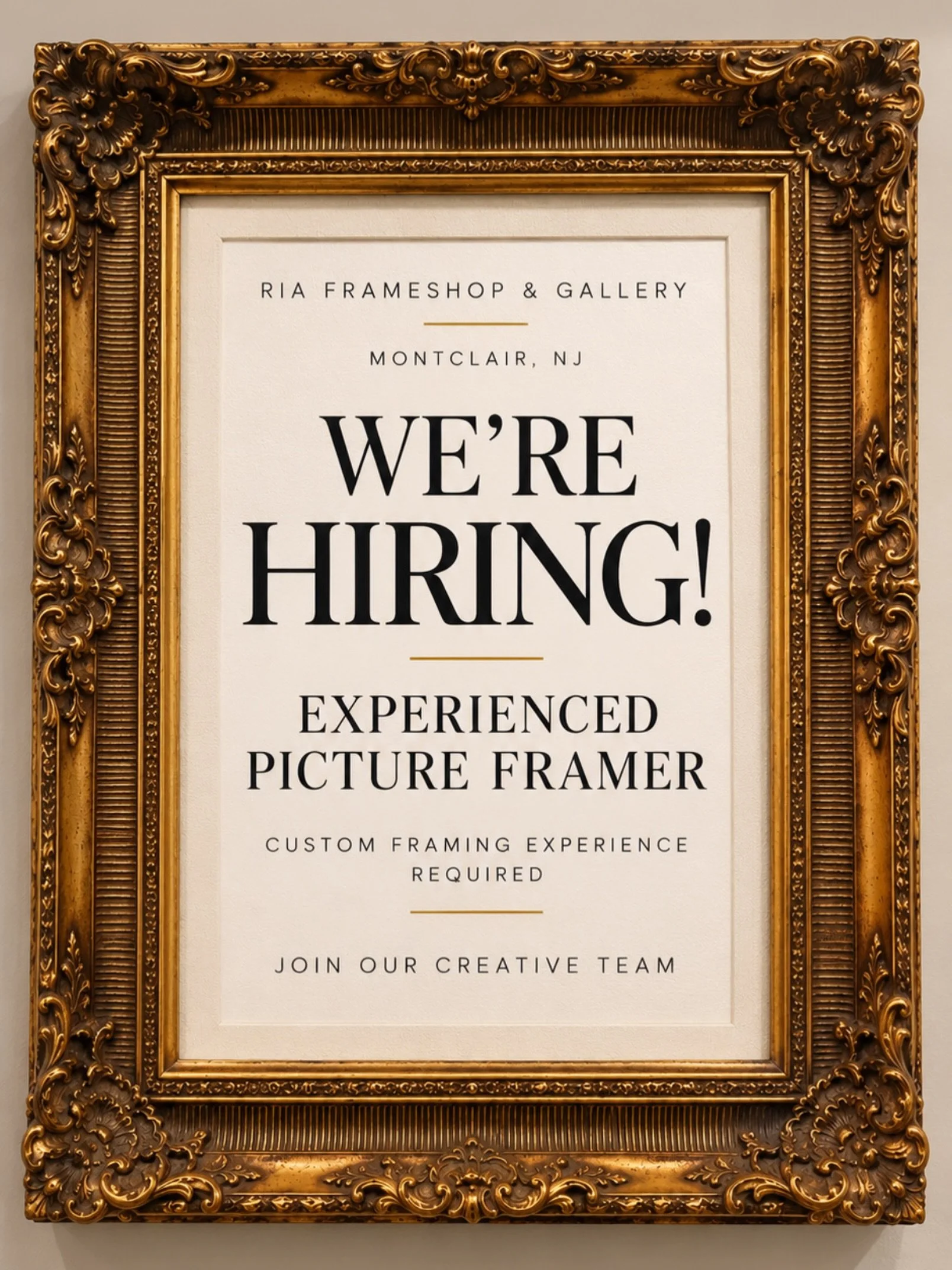 DM if interested or Share please! ❤️
Part-time and Full-time position available - MUST have experience