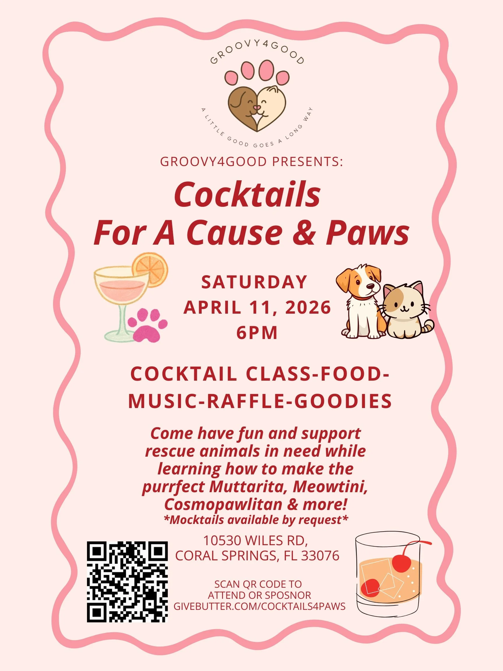 Cocktails 4 A Cause & Paws
