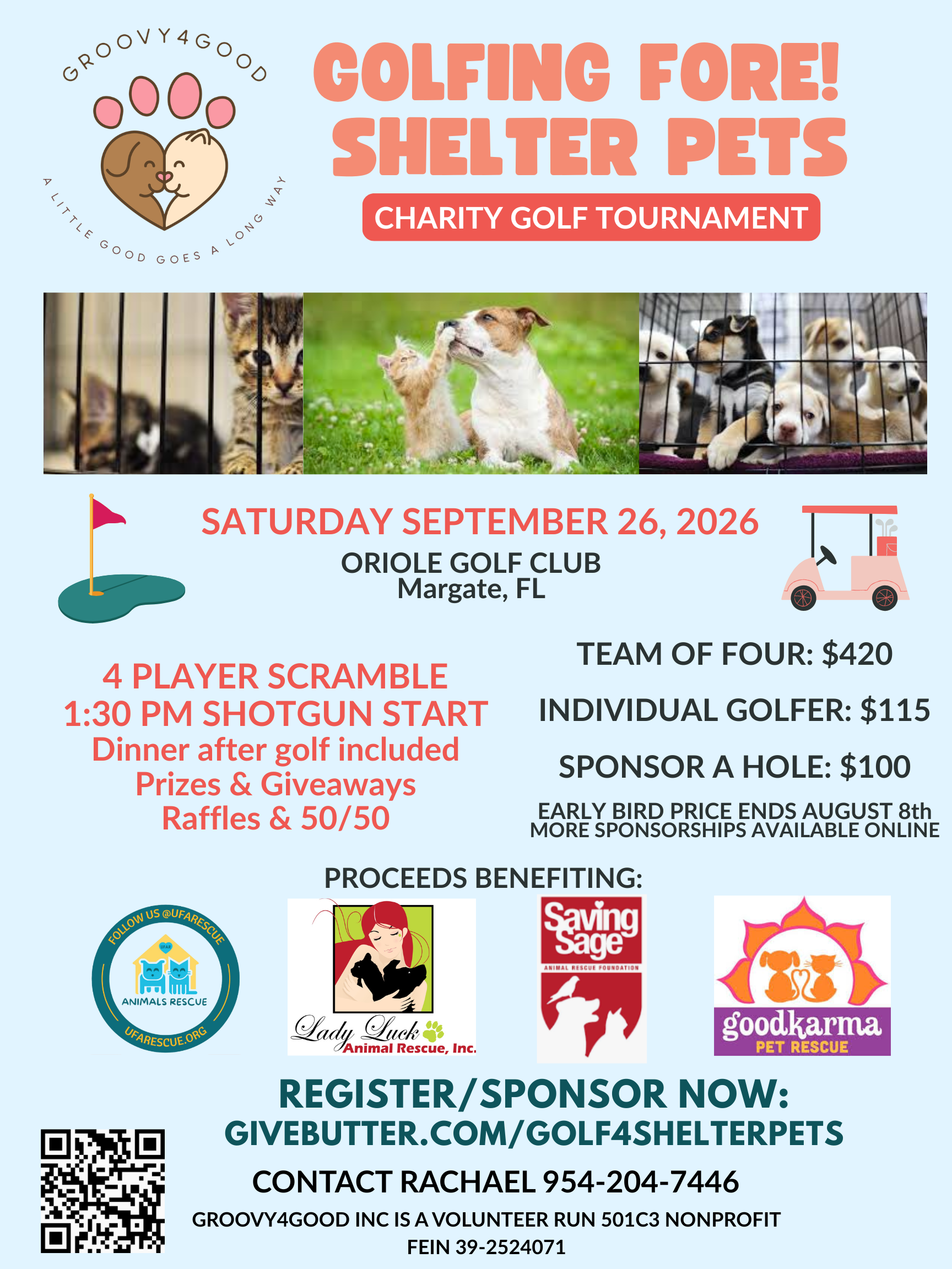 Golfing FORE! Shelter Pets: Charity Golf Tournament