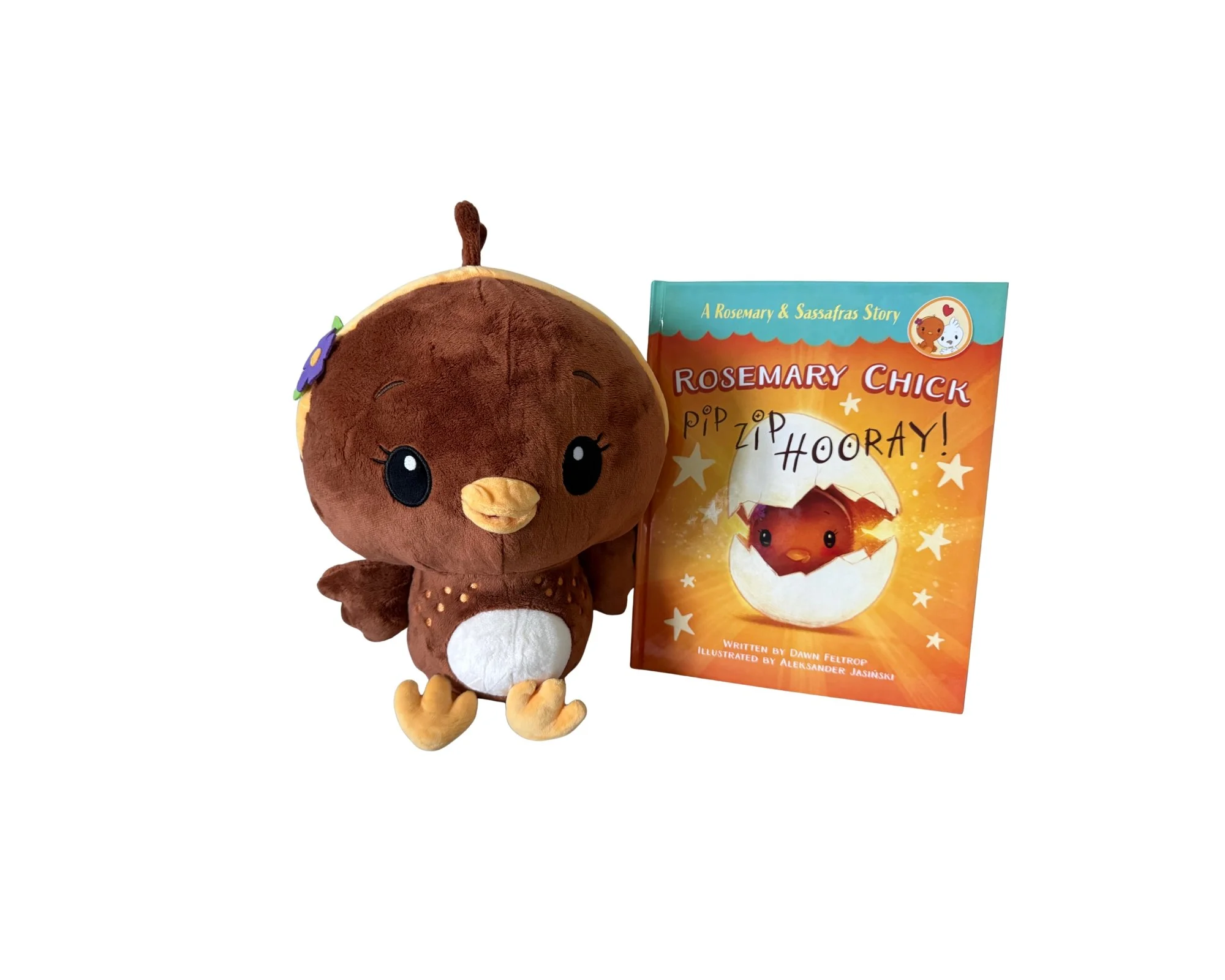 Rosemary Chick Hardback Book & Plushie Bundle