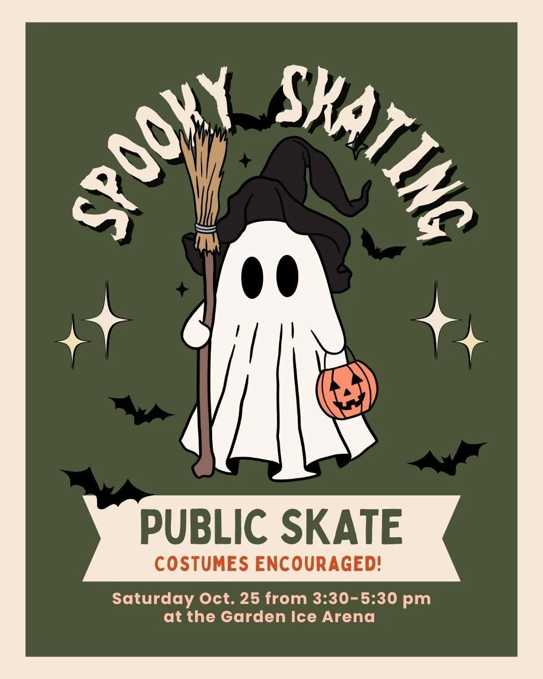Come show off your scariest skating at public skate on Saturday, October 25 from 3:30-5:30 🎃 Public skate entry is $12 including skate rentals and $8 without rentals. Halloween costumes are encouraged!
#SouthwestMichiganFun #FamilyFun #PublicSkate #