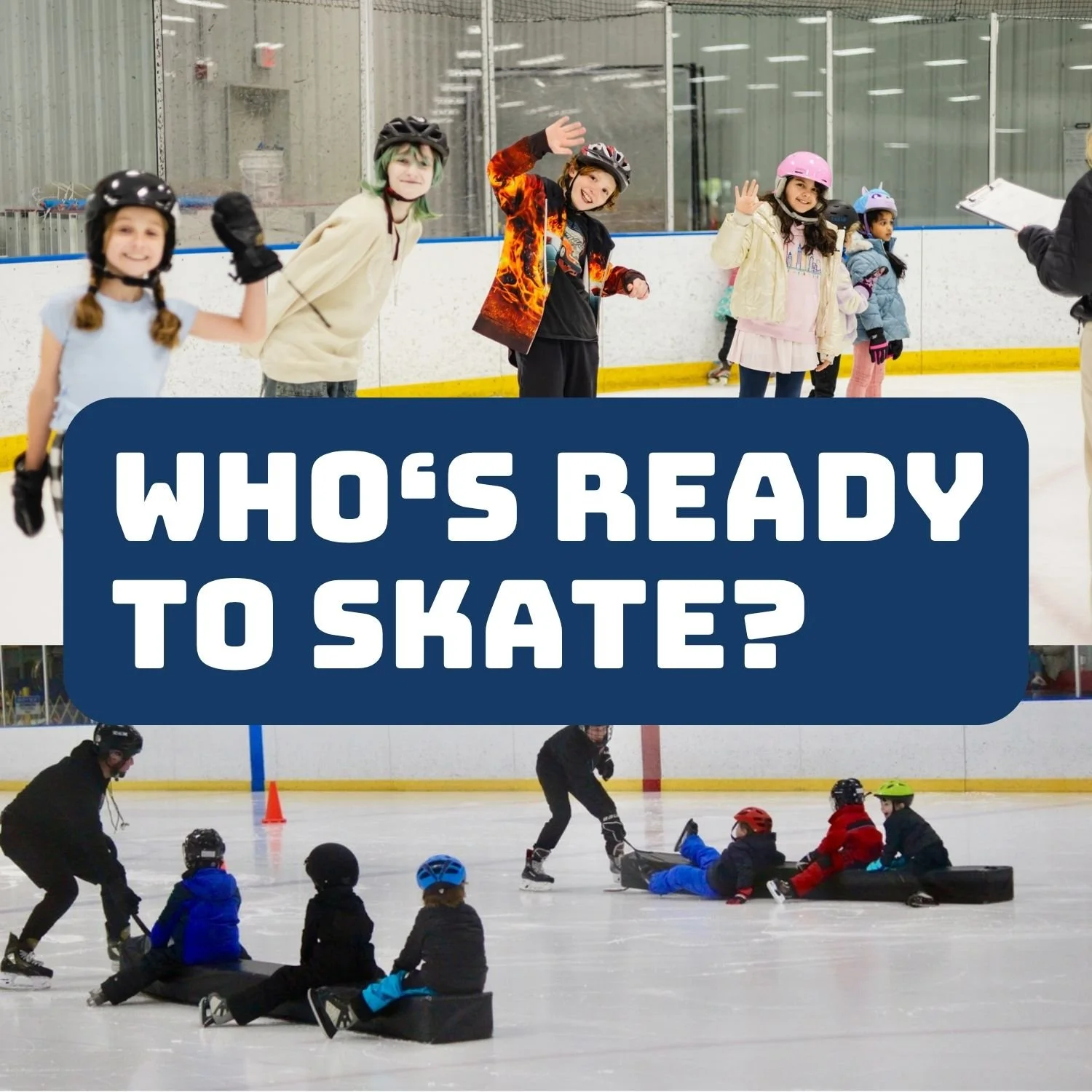 Who's ready to skate? We are! Don't forget to register for Fall 2 Learn to Skate!

🌟 Youth &amp; Adult Learn to Skate
Mondays (6 weeks, starting Nov. 3)
⏰ 6:15&ndash;7:15PM &mdash; Low Level LTS ($140)
⏰ Adults: Free skate 6:15&ndash;6:45, lessons 6