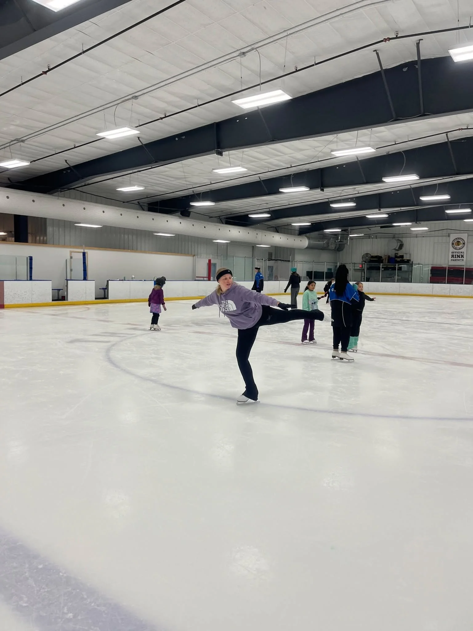 Our Learn to Perform class is working hard on the Christmas show! Come see their performance on December 13th ✨ ⛸🎄

 #TheGardenIceArena #IceSkating #figureskatingshowcase #figureskatingshow #learntoperform #figureskating #christmasshow #saintjoe #st