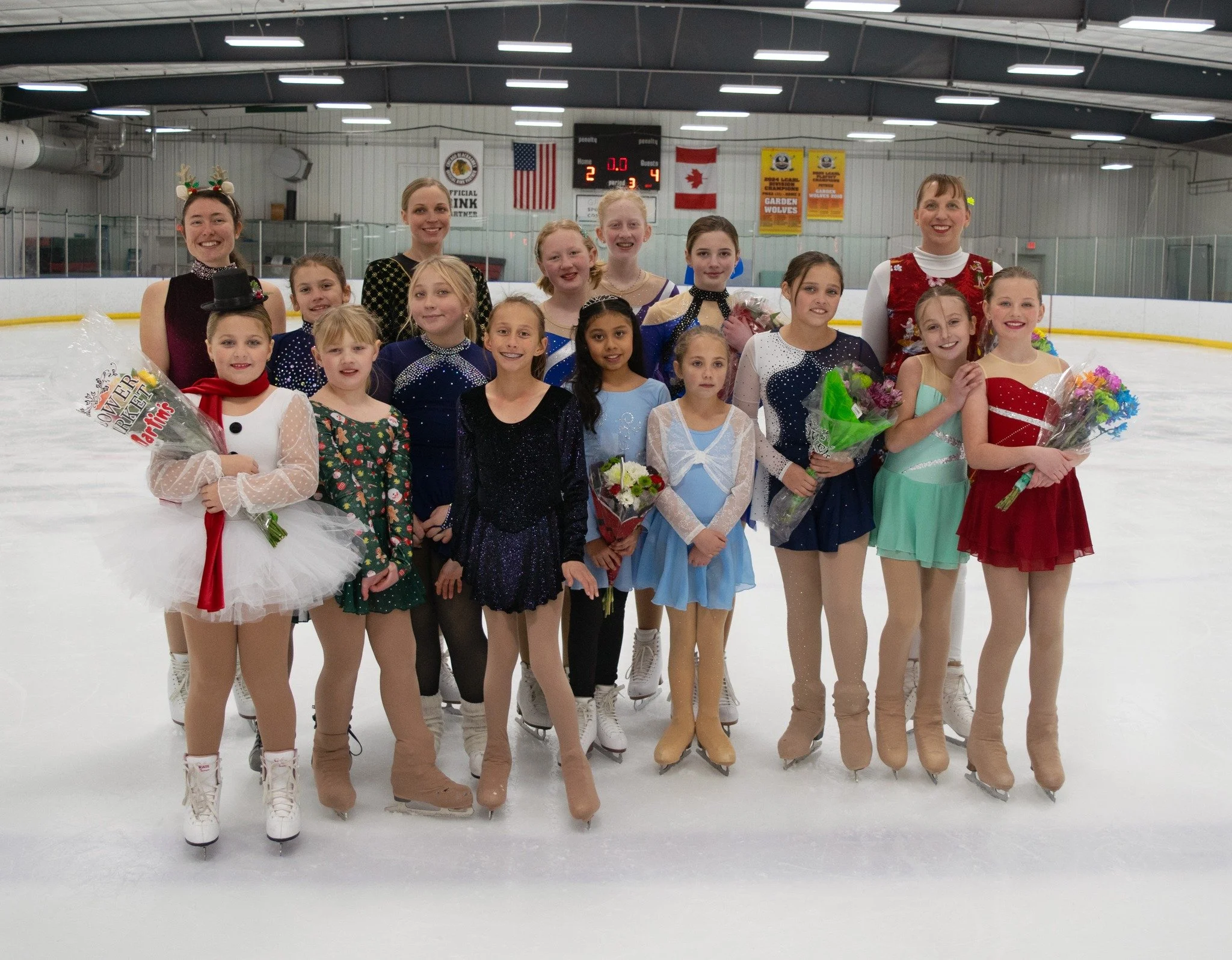 A huge thank you to everyone who came out and supported our figure skaters at the Christmas Showcase! We had a wonderful show!