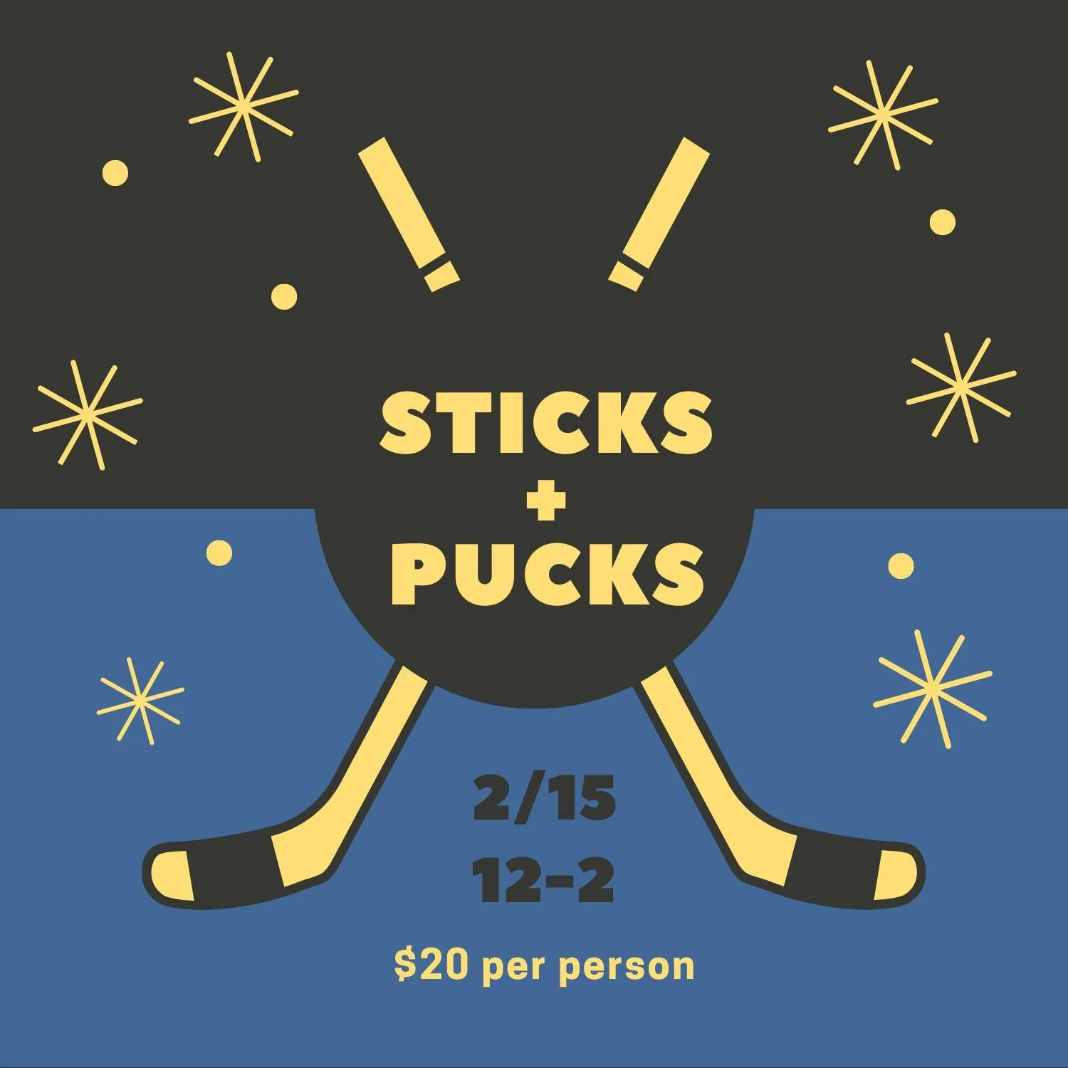 Don't miss Sticks + Pucks today at noon and public skating from 2:15-3:45!

 #thegardenicearena #iceskating #sticksandpucks #hockey #publicskate #winterfun