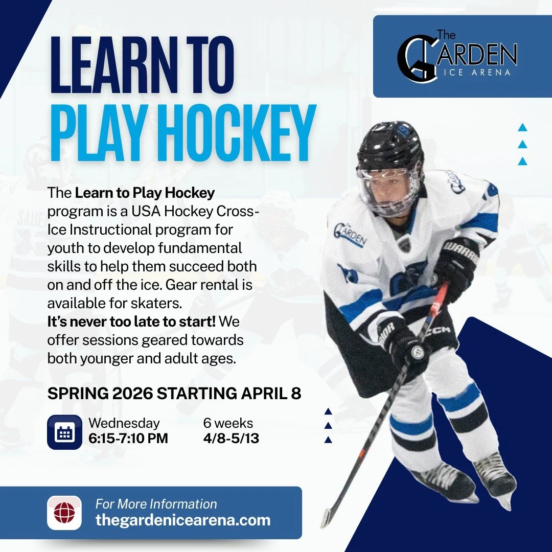 Spring Learn to Play is coming! Designed for 2020 birth years and younger, as well as older players who are brand new to the game, our Learn to Play program focuses on building a strong foundation in the core skills of hockey.

Players will work on s