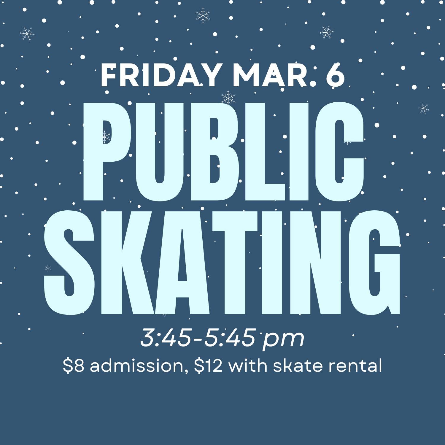 We've added Public Skating today from 3:45-5:45!

#iceskating #publicskate #thegardenicearena #stevensvillemi #stjosephmi