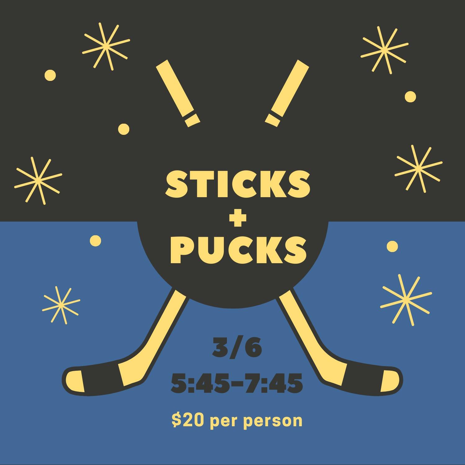 Don't miss sticks and pucks tonight from 5:45-7:45! Full gear is required for players under 18.

#sticksandpucks #hockey #thegardenicearena #stevensvillemi #stjosephmi