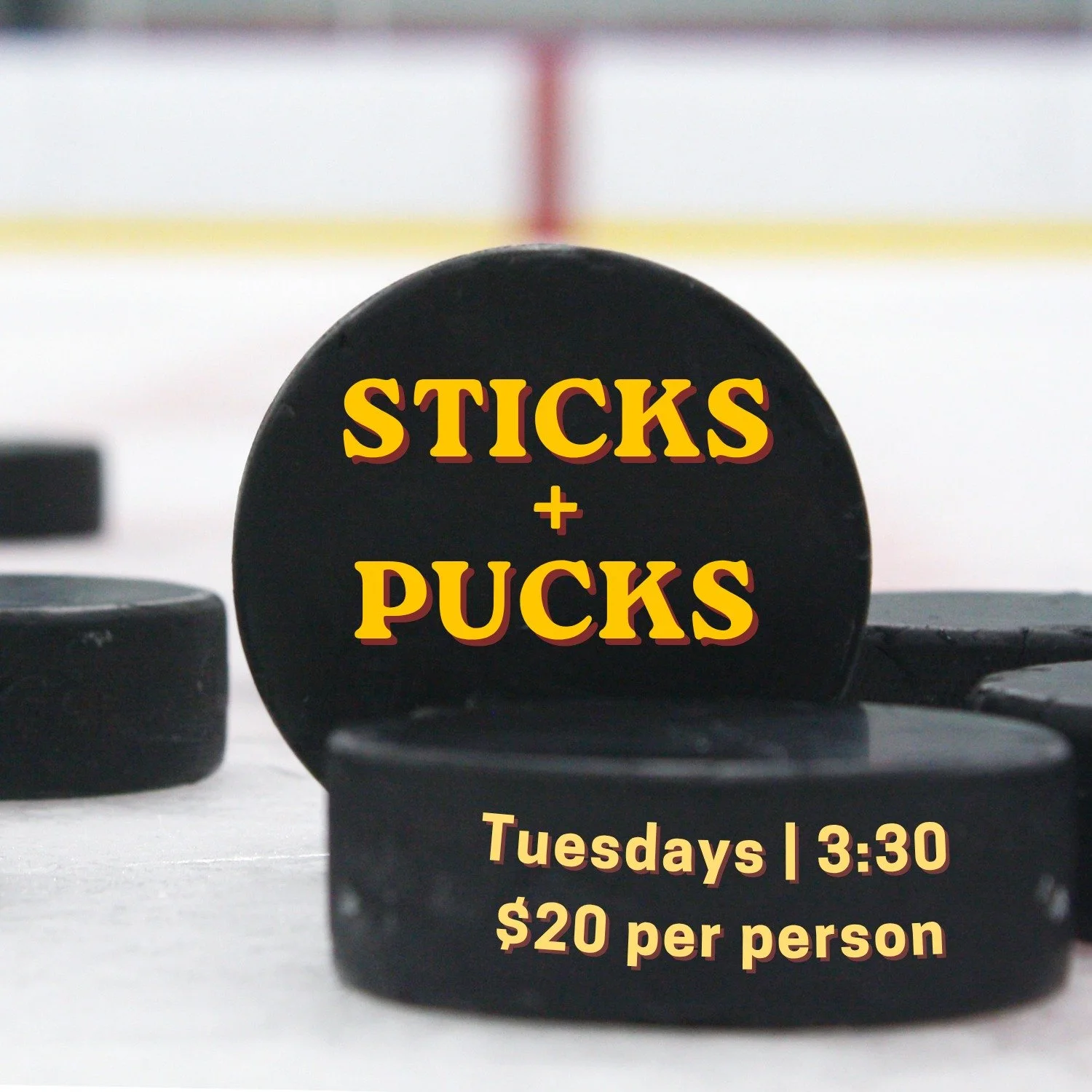 Drop in for Sticks + Pucks on Tuesdays from 3:30-5:30 at the Garden Ice Arena!

#sticksandpucks #icehockey #springhockey #thegardenicearena #stjoemichigan #stevensvillemichigan