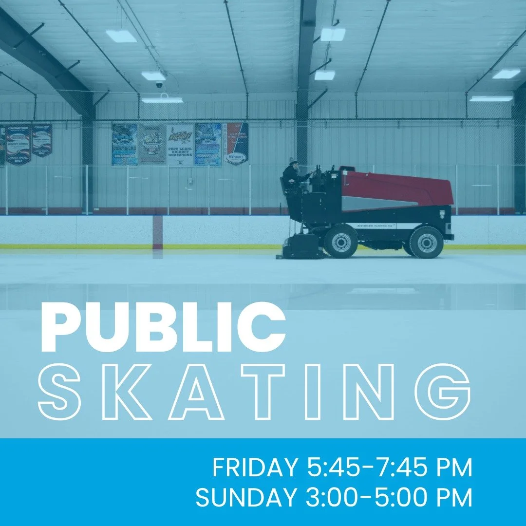Don't miss public skating this weekend! We've got sessions on Friday at 5:45 pm and on Sunday at 3!

#publicskate #iceskating #hockey #figureskating #stjosephmichigan #stevensvillemichigan #thegardenicearena