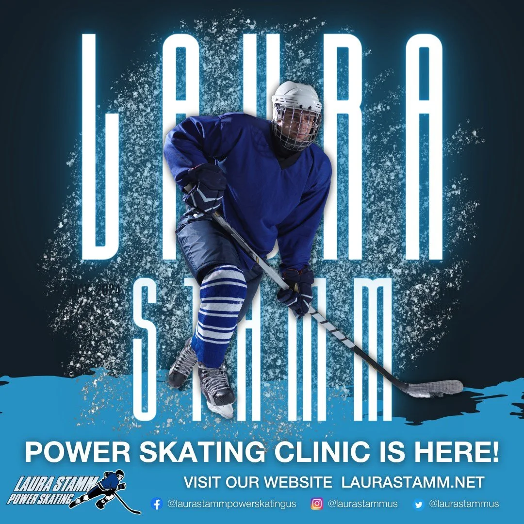 Laura Stamm Power Skating is coming back to the Garden Ice Arena this summer! Get ready to hit the ice like never before! @laurastammus clinics are gliding into the Garden Ice Arena! These clinics have helped thousands of skaters gain speed, agility,