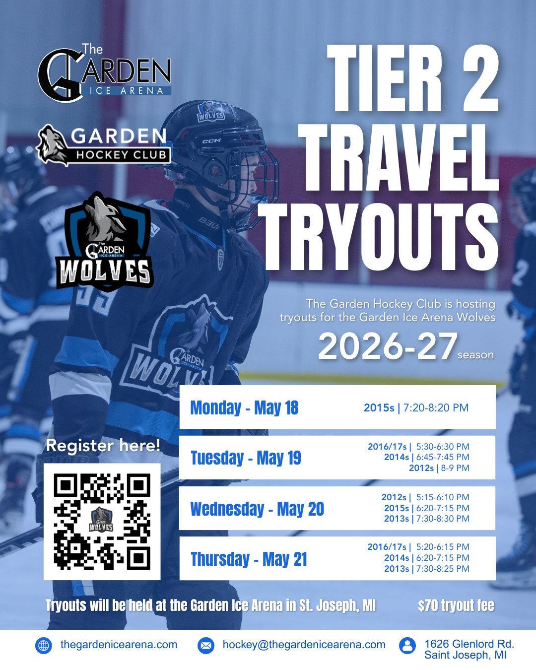 Tryouts for our Tier II Garden Wolves travel teams are coming up next week! We&rsquo;re building  next season&rsquo;s teams and our focus is simple: development first.
Our travel teams maintain a 2:1 practice-to-game ratio to develop players' skills 